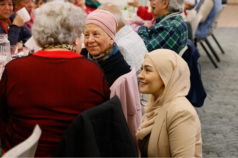 Fatima Payman with people