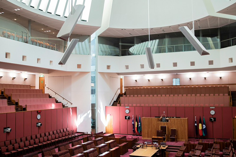 image of the Senate Chamber