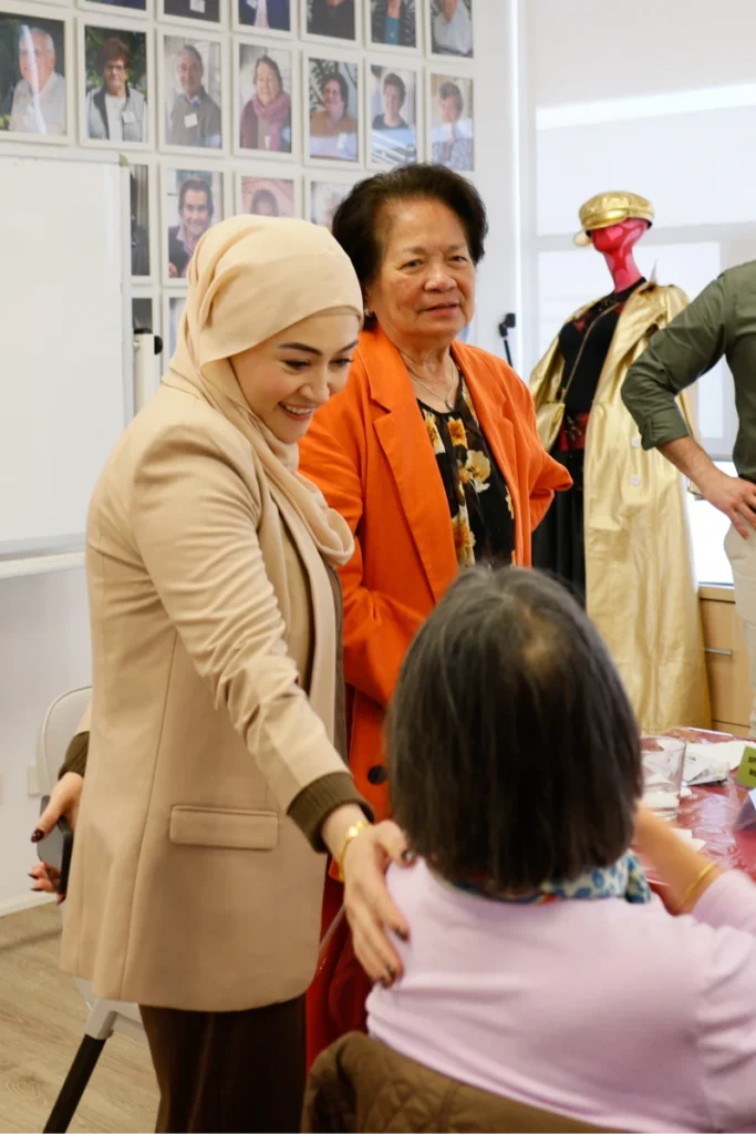 Fatima Payman with people